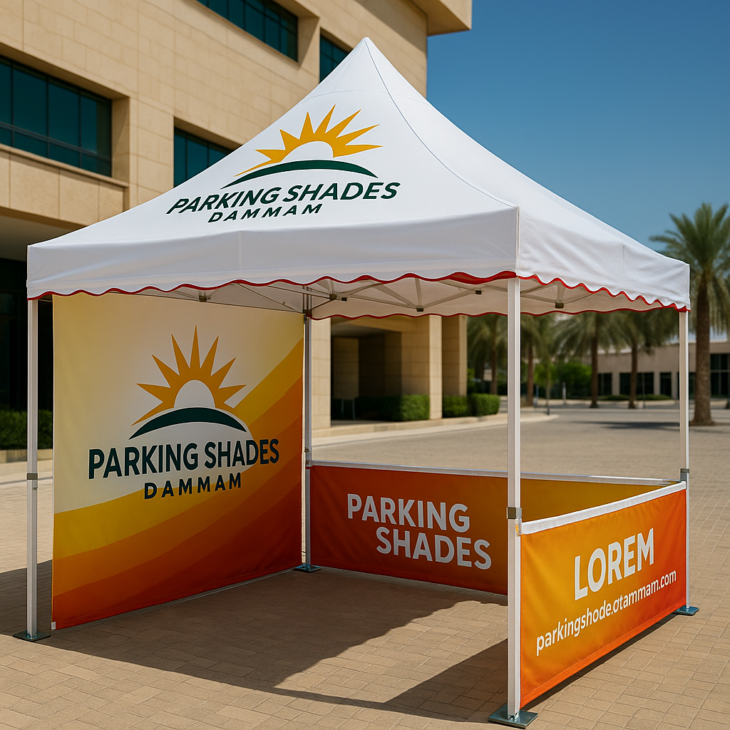 Custom branded tents