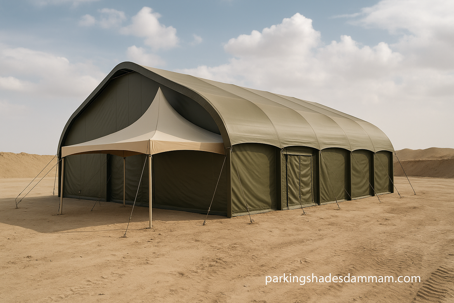 Military and heavy duty tents