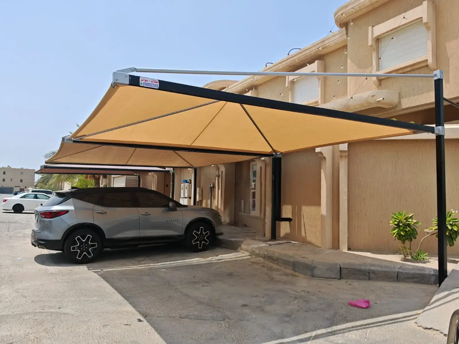 Cost optimized parking shades in Saudi Arabia